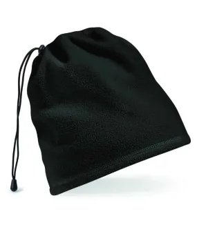 Beechfield Suprafleece® Snood/Hat Combo | Black