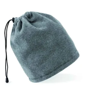 Beechfield Suprafleece® Snood/Hat Combo | Charcoal