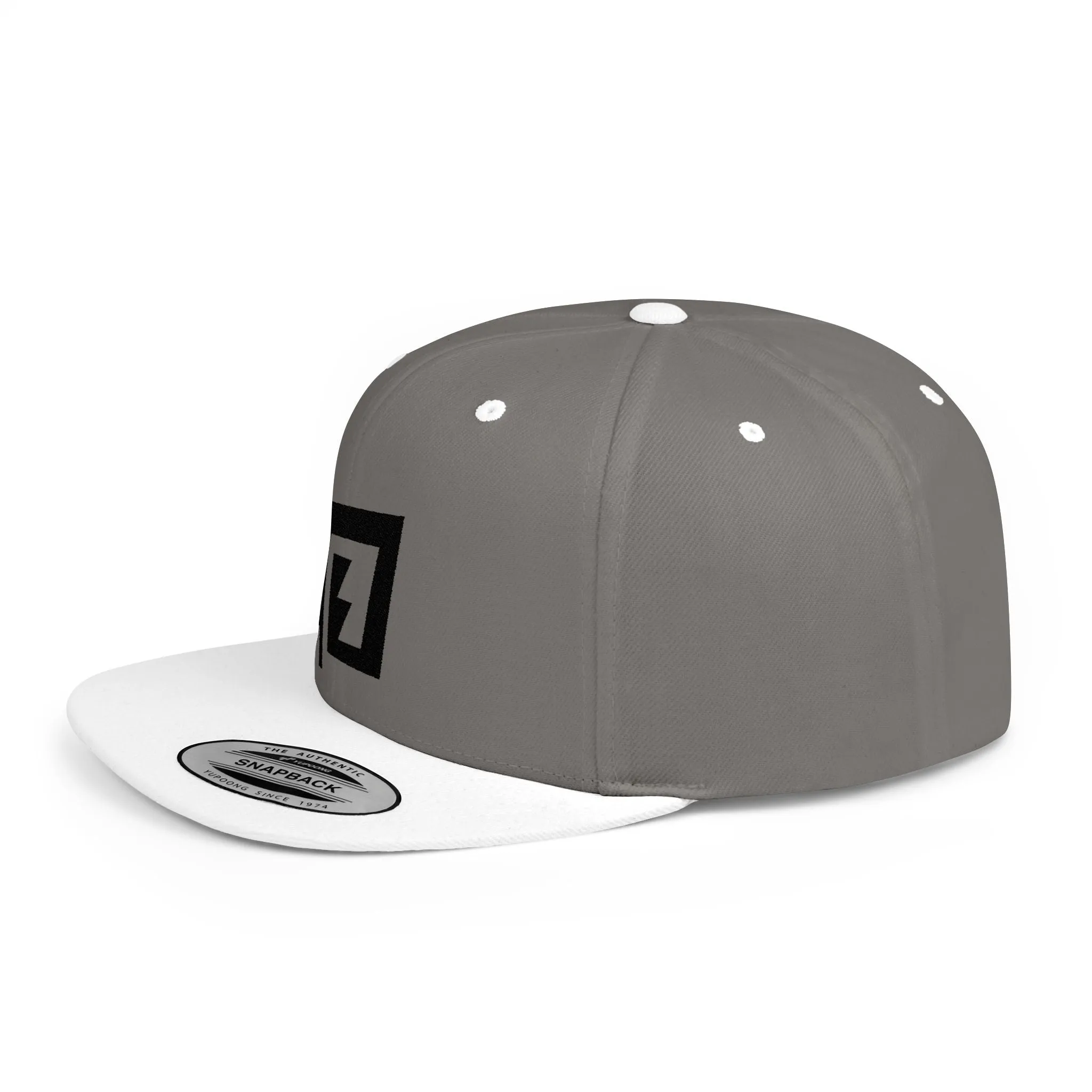 Blue Rain Snapback Hat