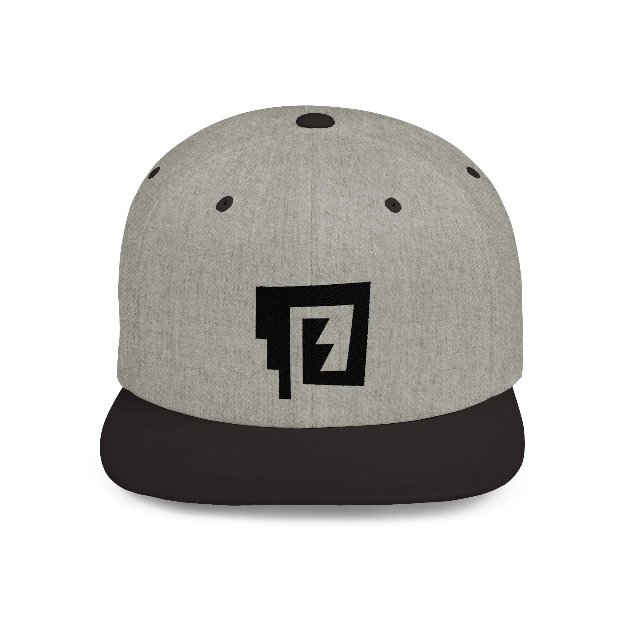 Blue Rain Snapback Hat