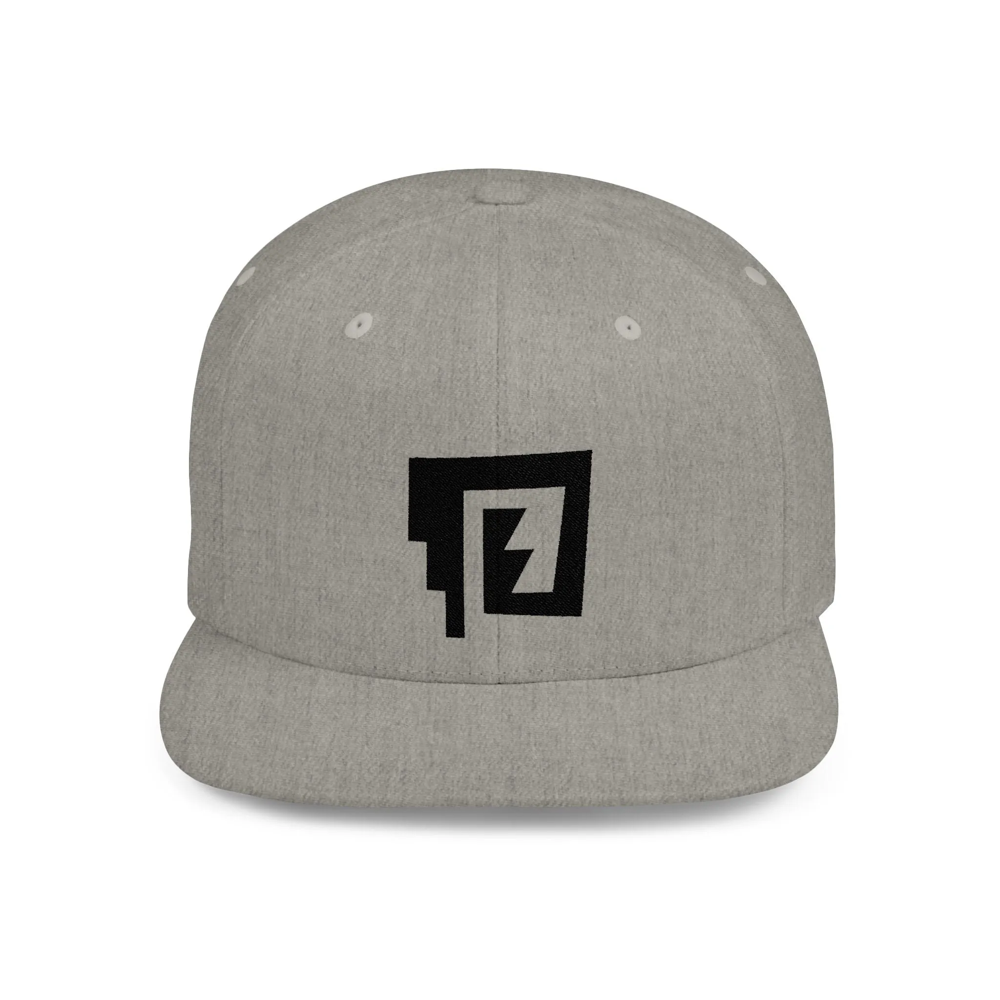 Blue Rain Snapback Hat