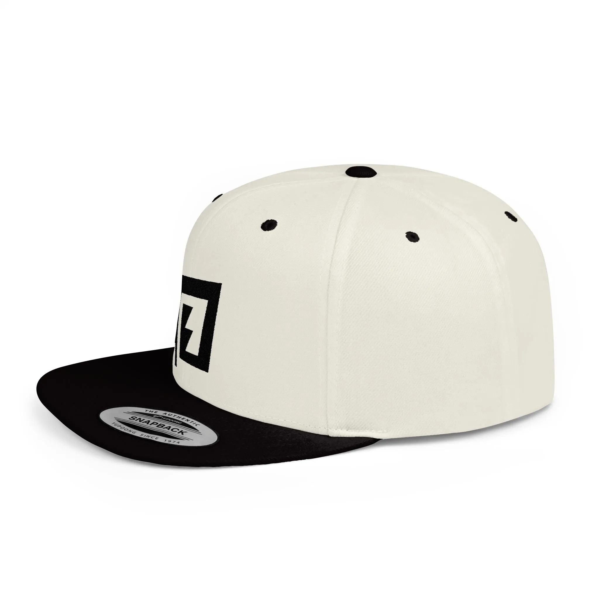 Blue Rain Snapback Hat