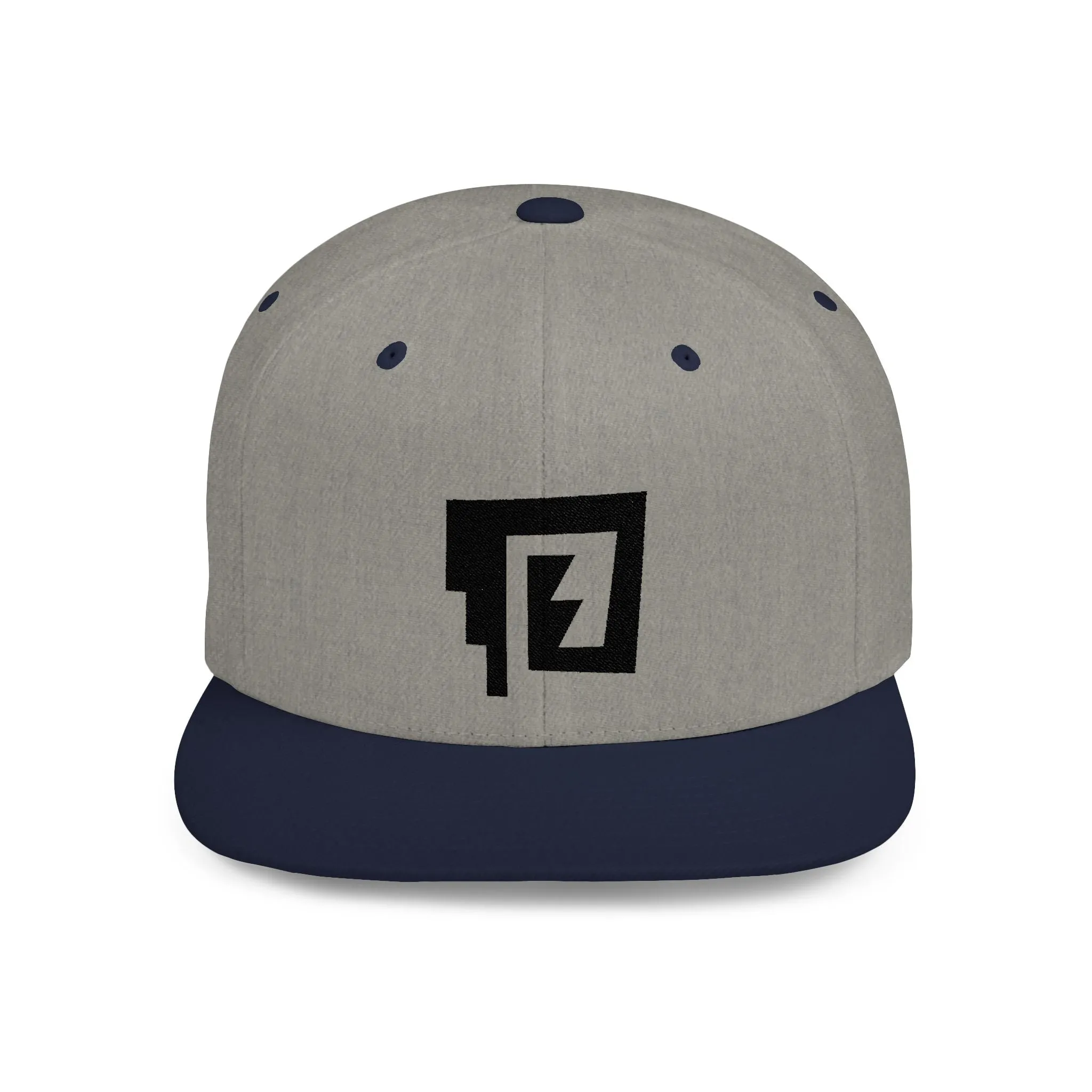Blue Rain Snapback Hat