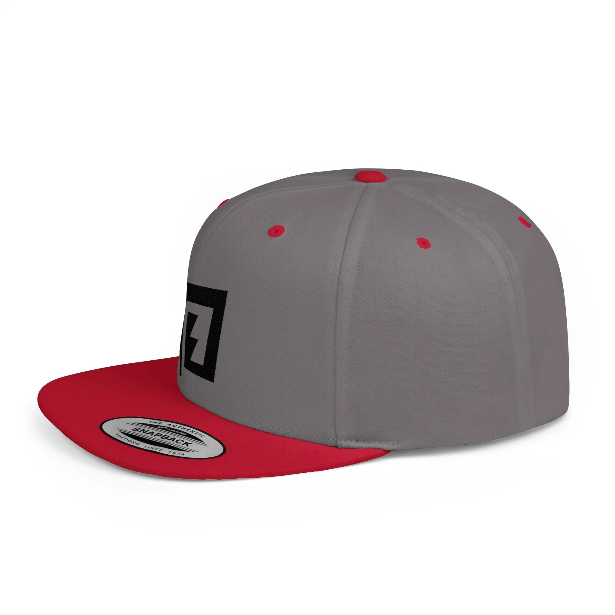 Blue Rain Snapback Hat