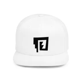 Blue Rain Snapback Hat