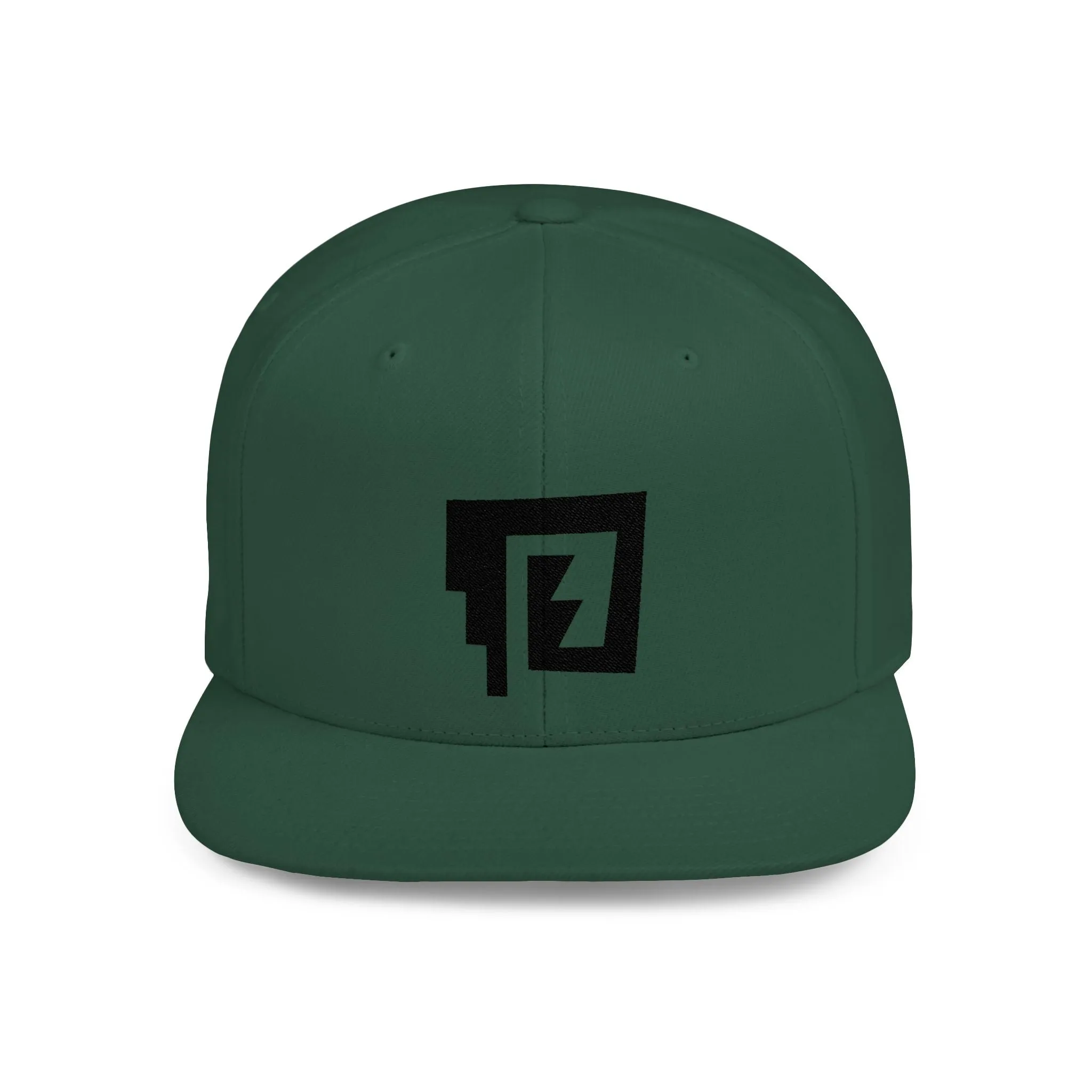 Blue Rain Snapback Hat