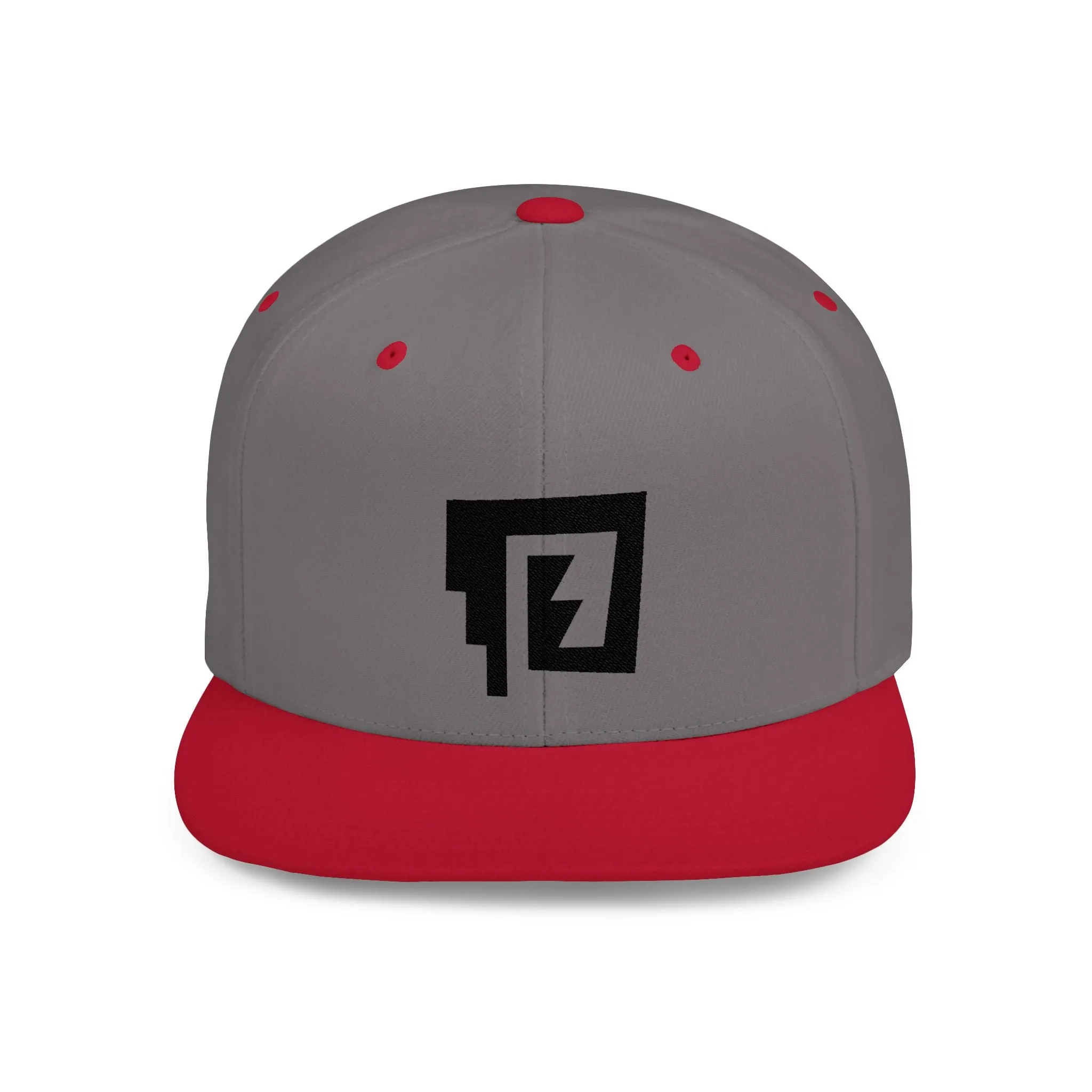 Blue Rain Snapback Hat