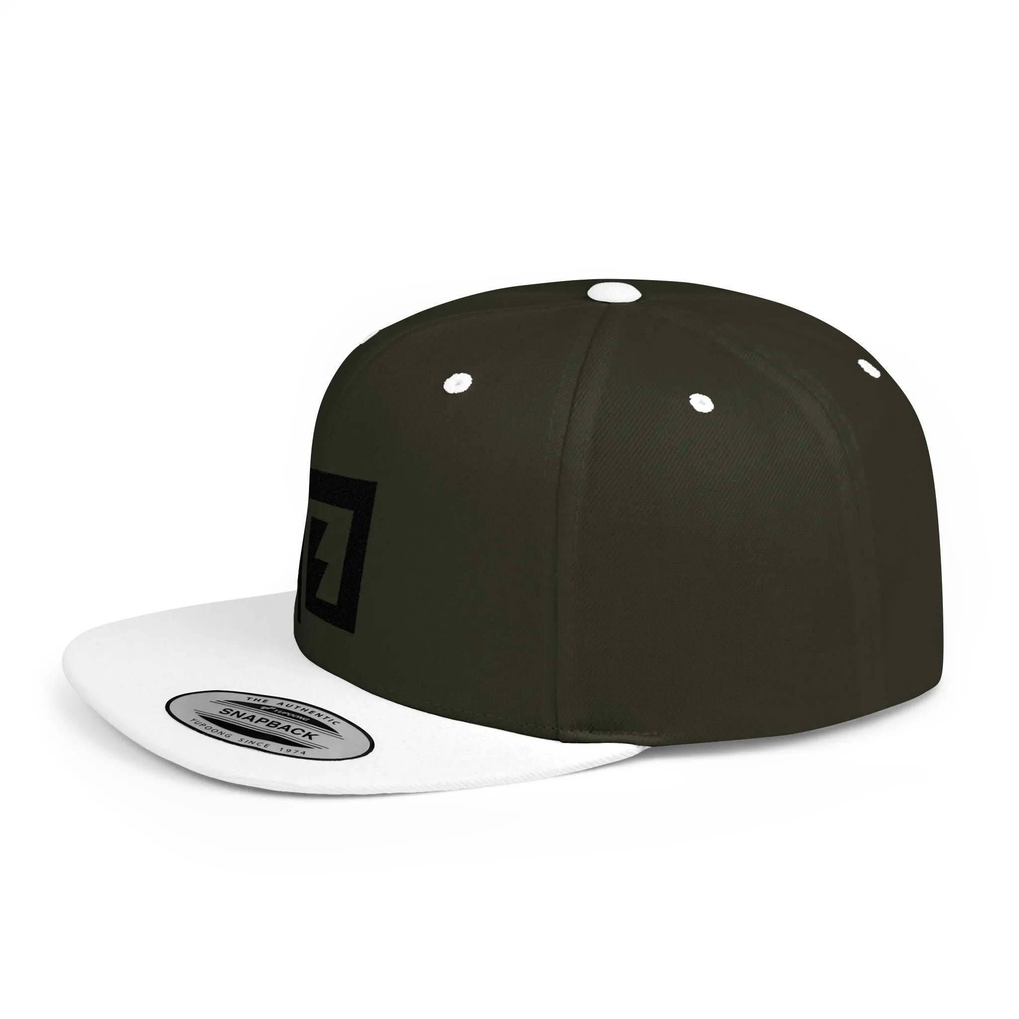 Blue Rain Snapback Hat