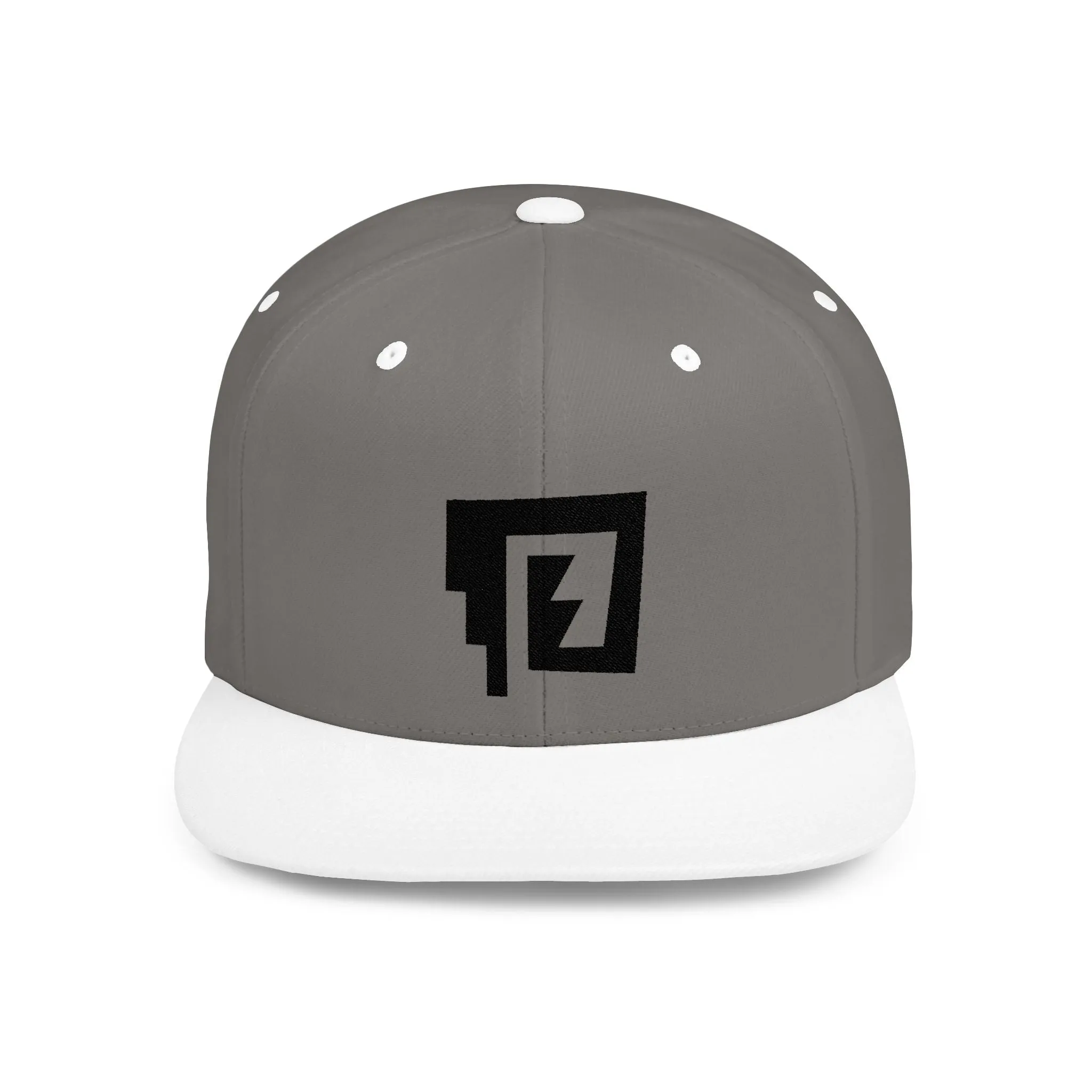 Blue Rain Snapback Hat