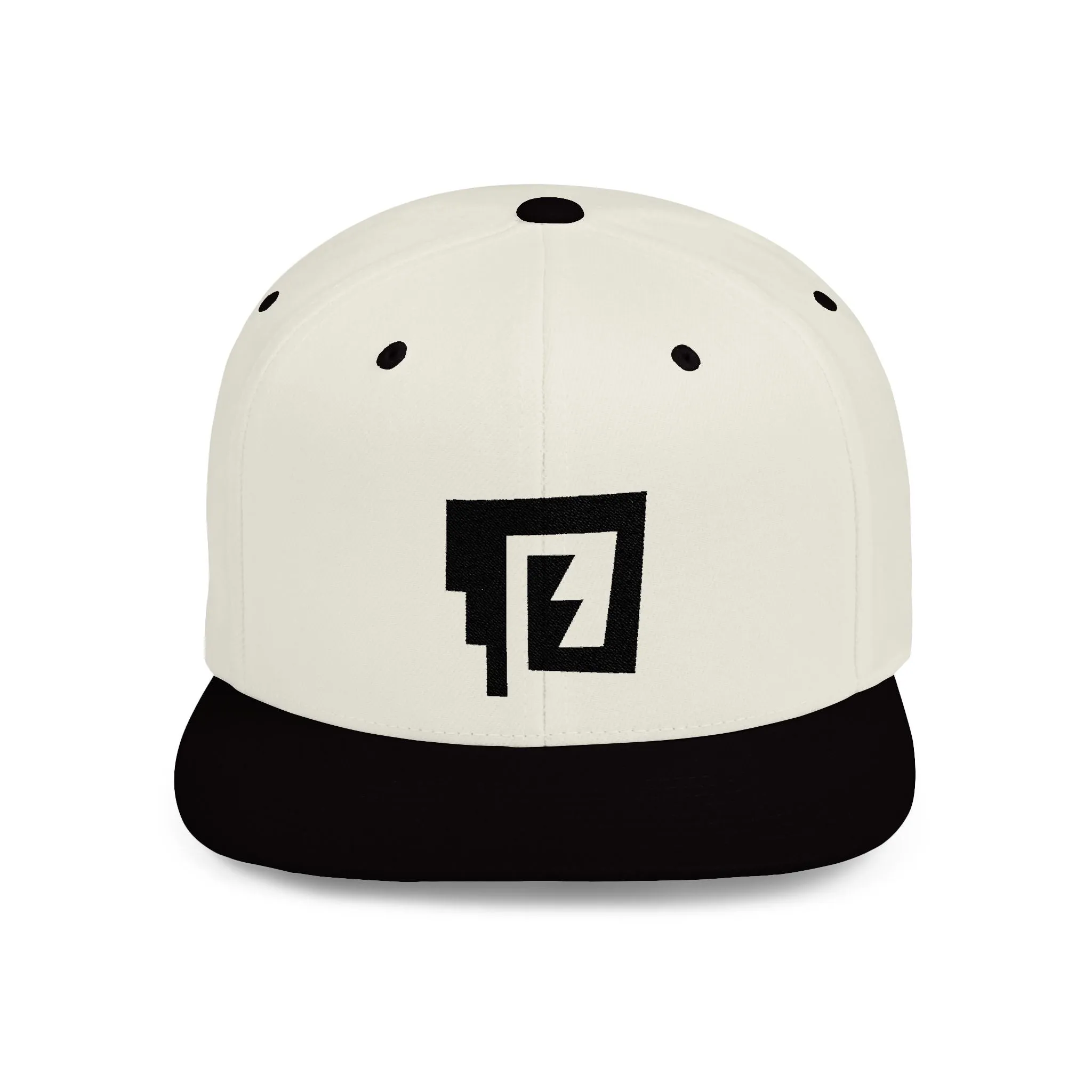 Blue Rain Snapback Hat