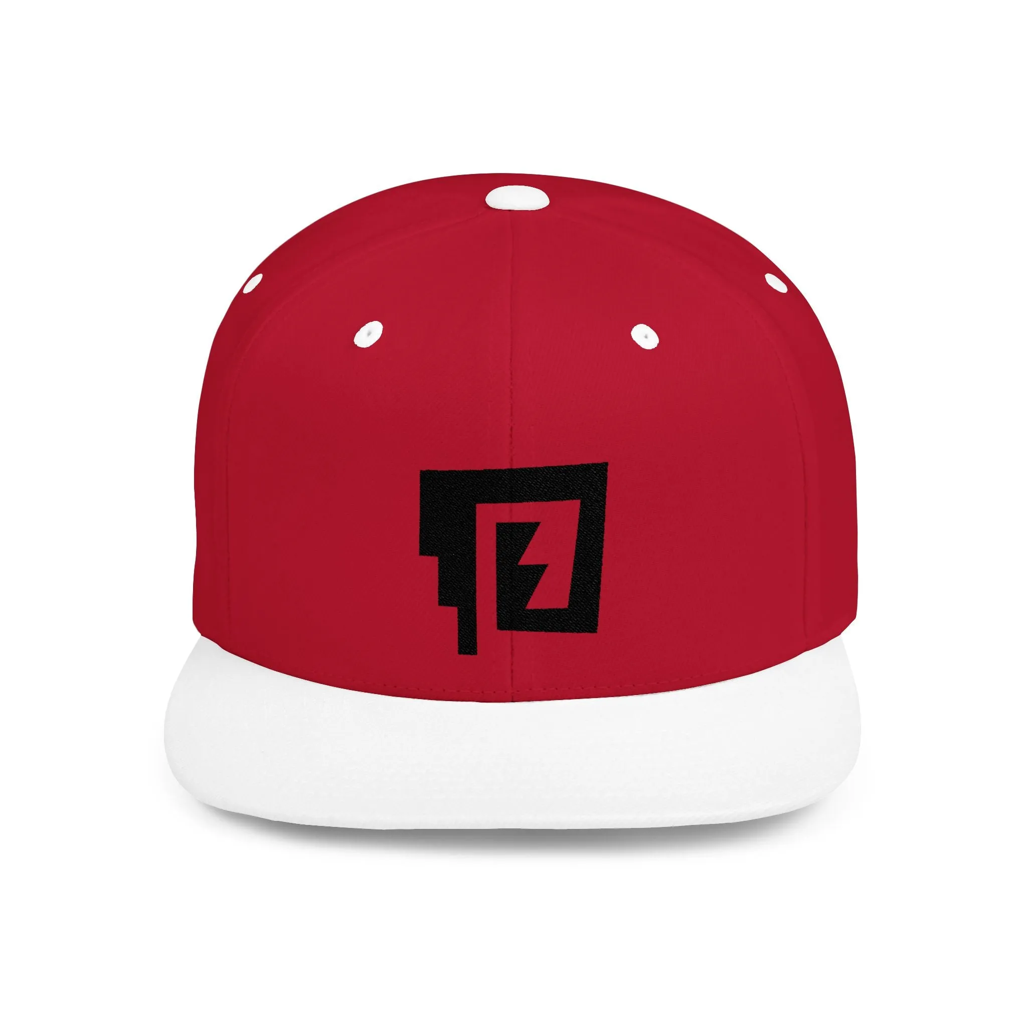 Blue Rain Snapback Hat