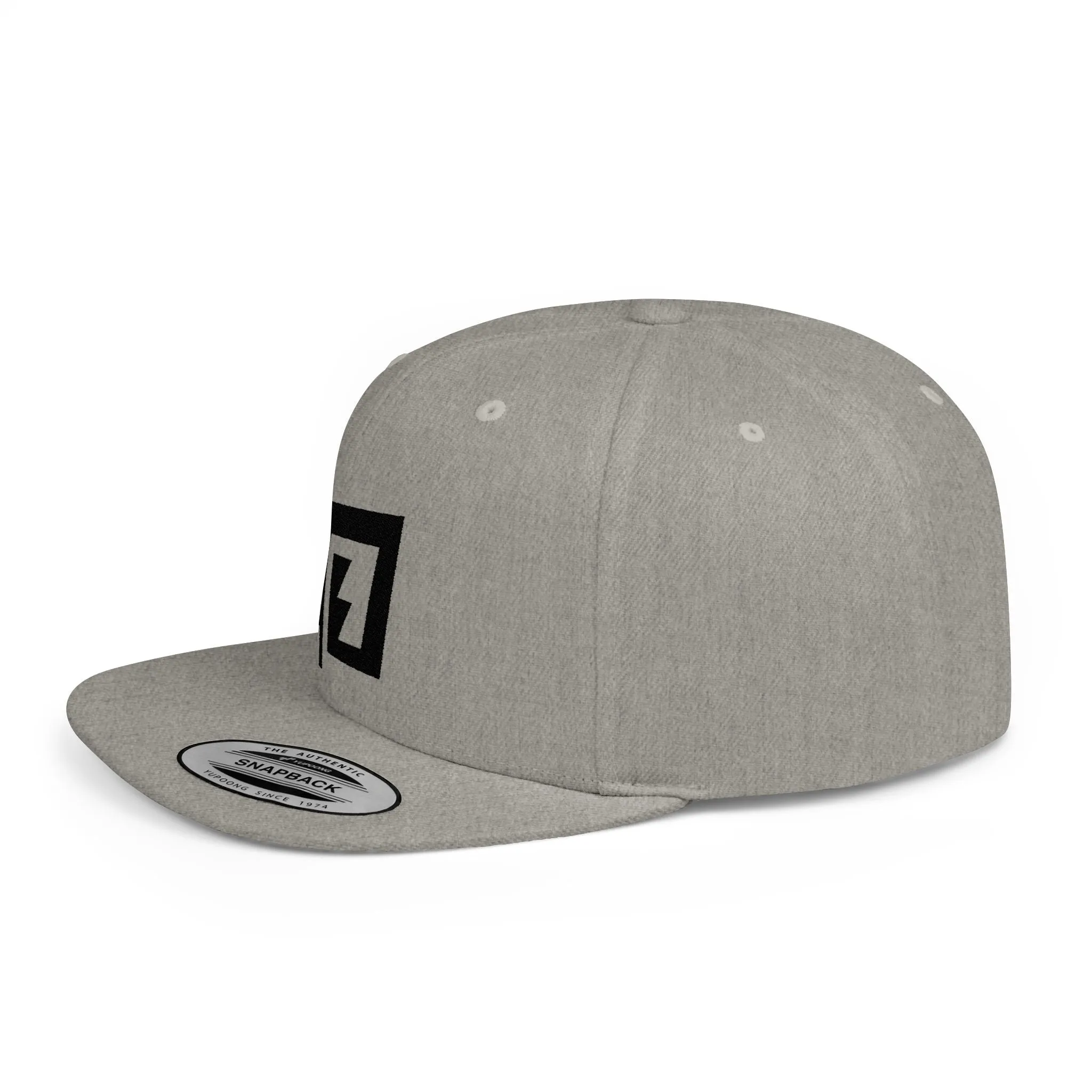 Blue Rain Snapback Hat