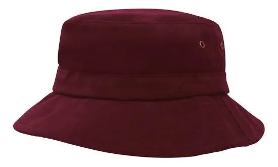 BRUSHED SPORTS TWILL INFANTS BUCKET HAT