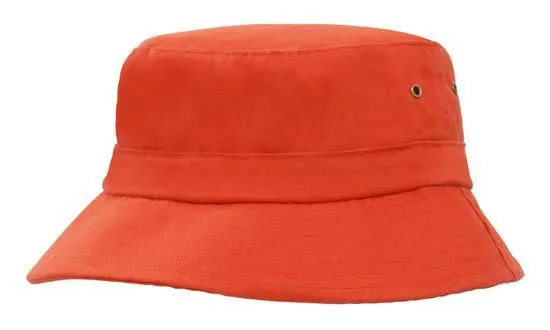 BRUSHED SPORTS TWILL INFANTS BUCKET HAT