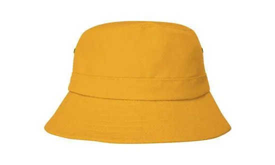 BRUSHED SPORTS TWILL INFANTS BUCKET HAT