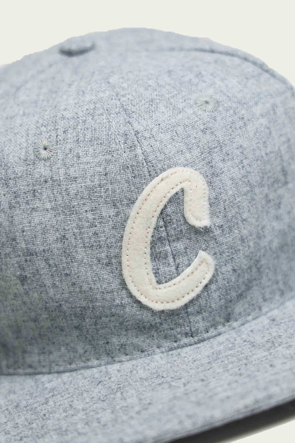 Canoe Club x Ebbets Field Ball Cap - Heather Grey
