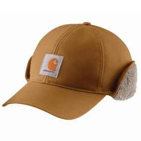 Carhartt Rain Defender Durable Canvas Cap with Earflaps