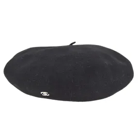 Chanel 1998 spring wool beret hat #57
