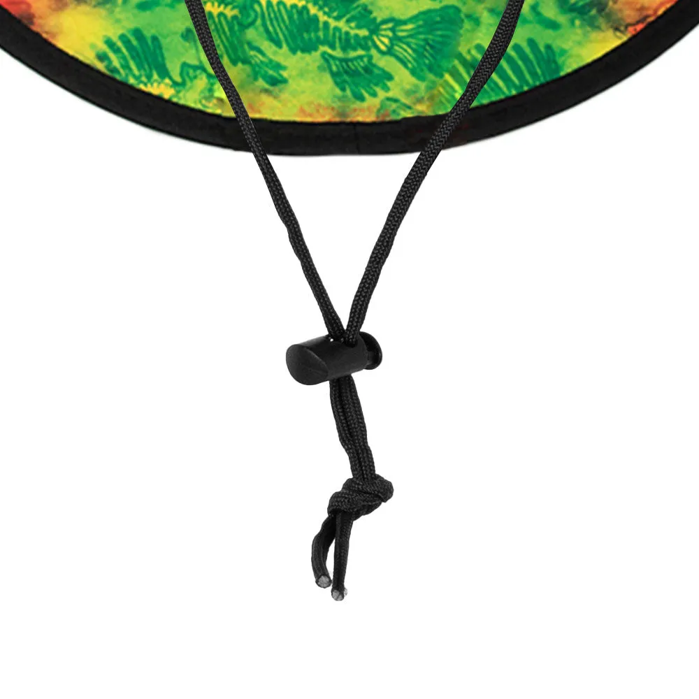 Classic Straw Hat - Smokey Bones Design