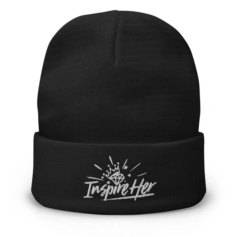 Inspire Her Embroidered Beanie