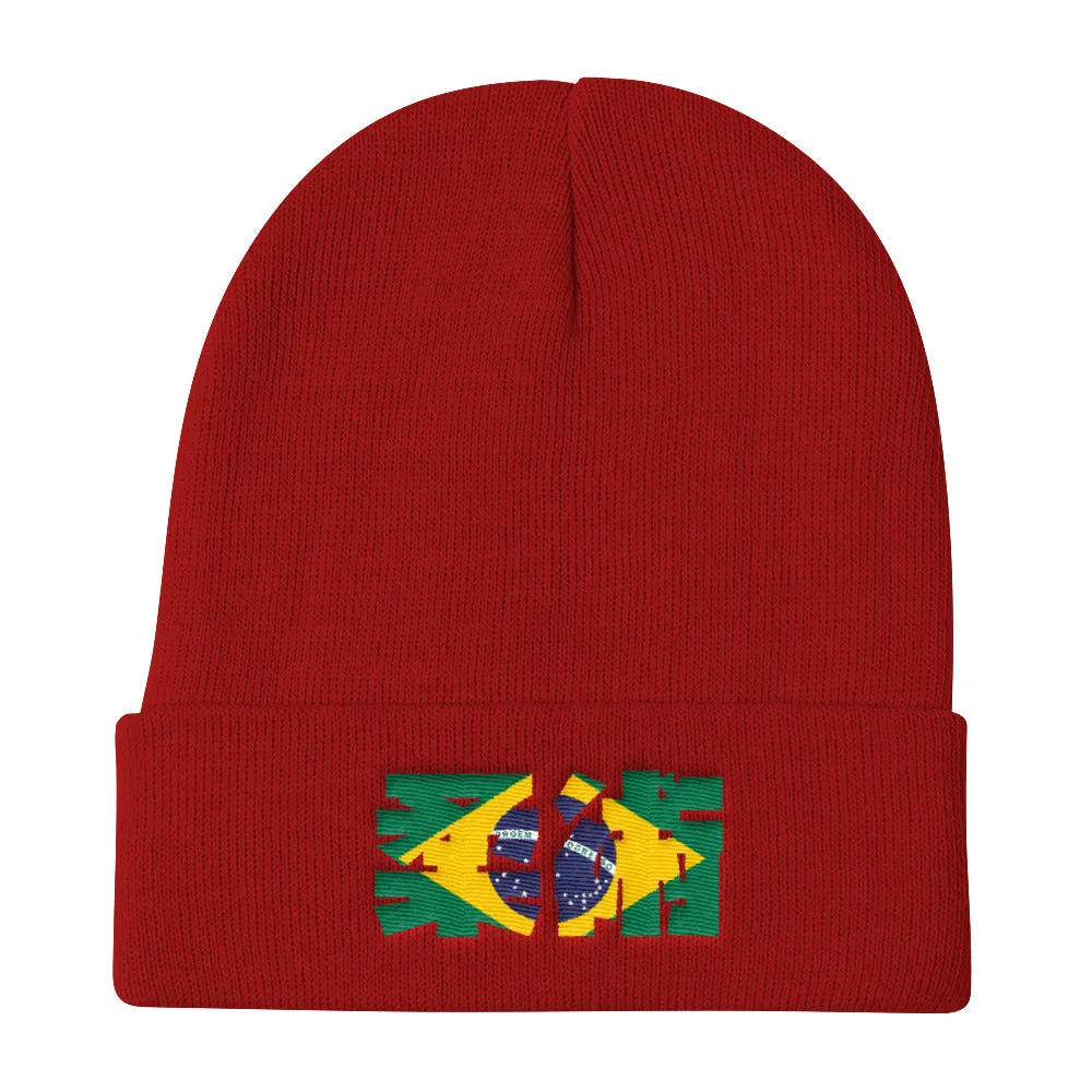 Jiu Jitsu De Brazil Knit Beanie