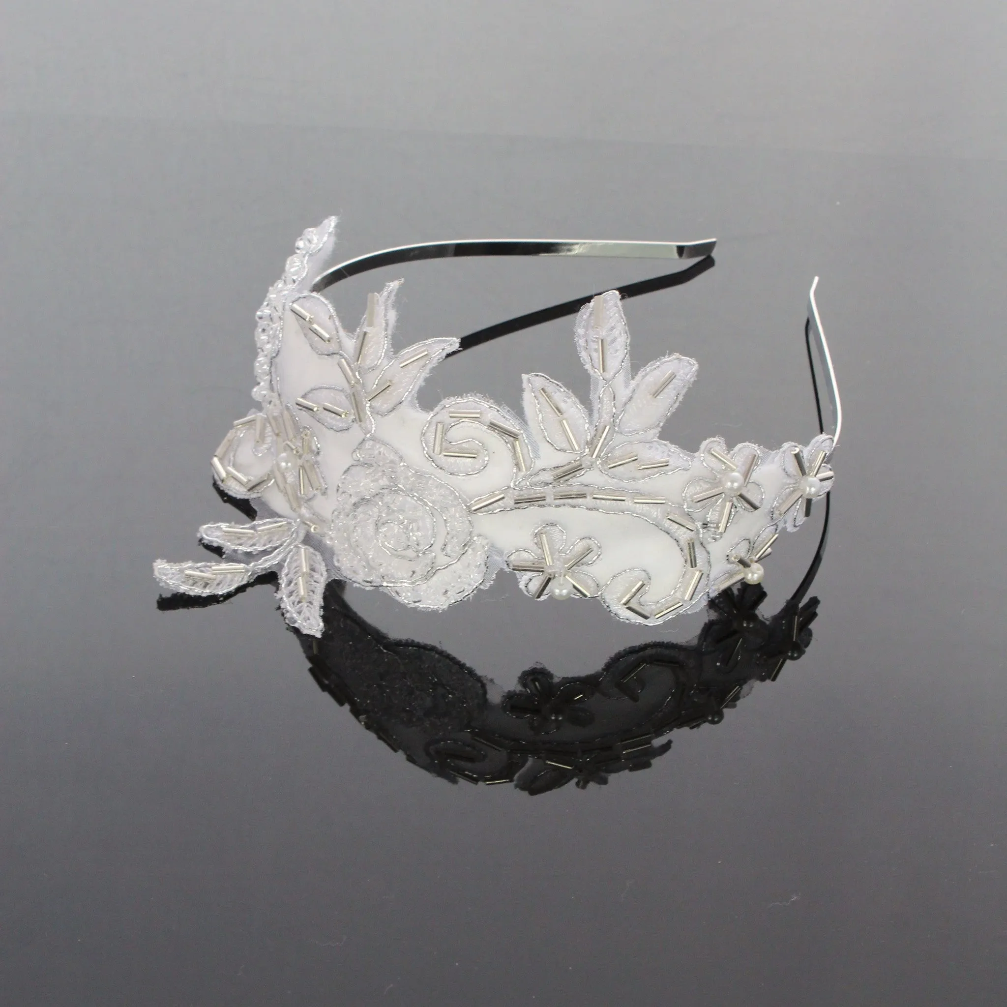 Lena Vintage Style Lace Headband