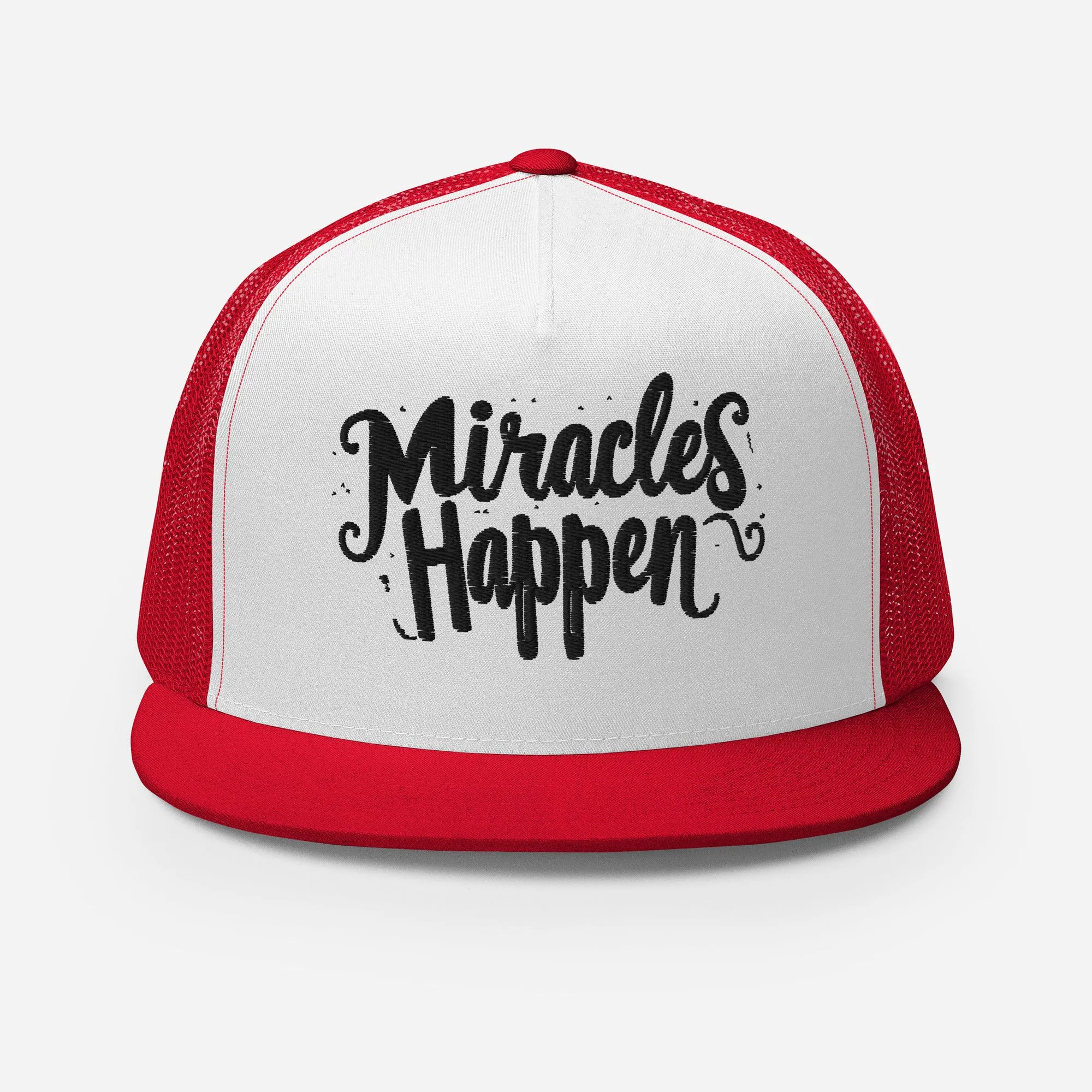 Miracles Happen Miracle in Ink Trucker Cap
