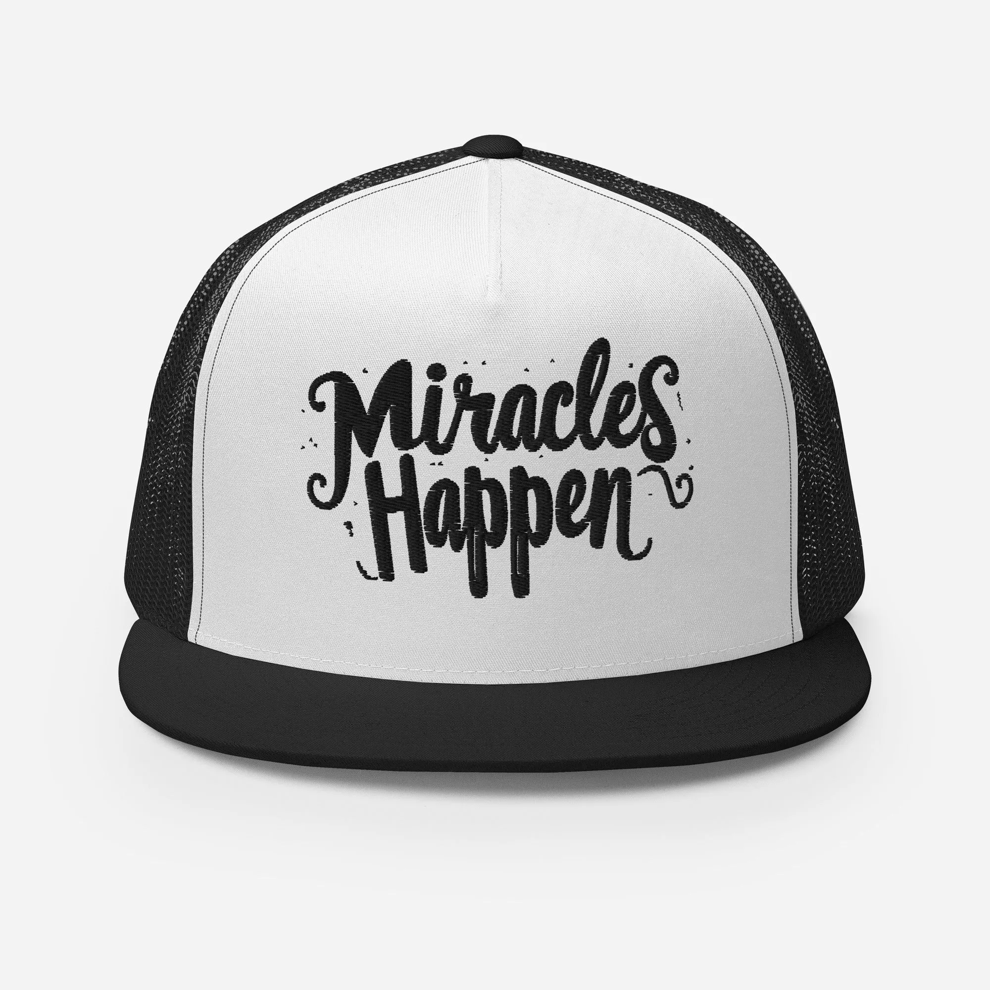 Miracles Happen Miracle in Ink Trucker Cap