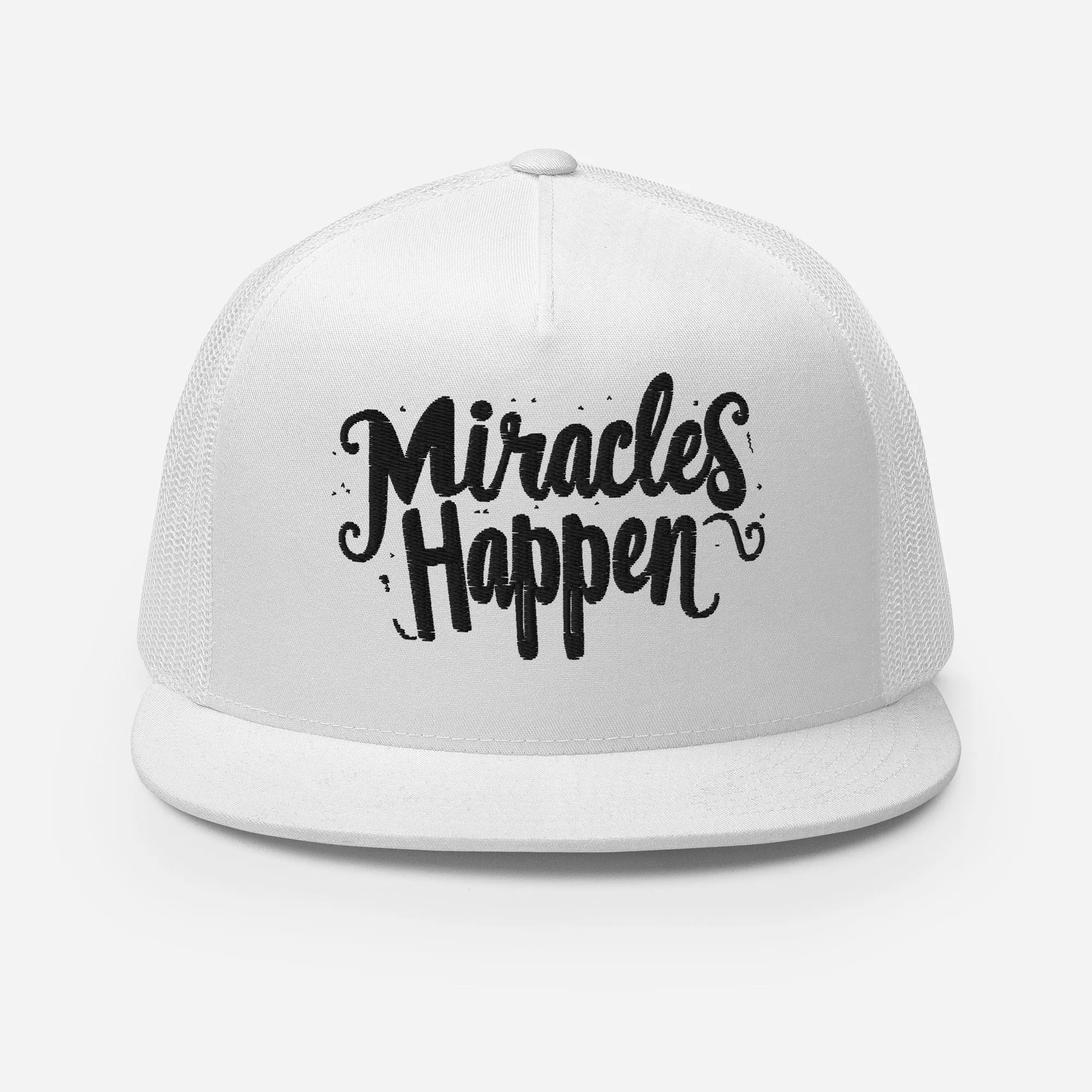 Miracles Happen Miracle in Ink Trucker Cap