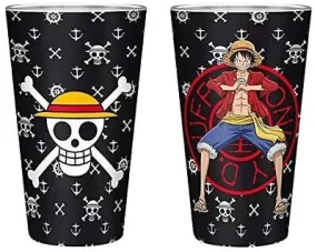 One Piece Straw Hat Glass