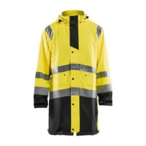 Rain&#x20;Jacket&#x20;High&#x20;Vis&#x20;Level&#x20;1&#x20;4324&#x20;High&#x20;Vis&#x20;Geel&#x2F;Zwart&#x20;-&#x20;Bl&#xE5;kl&#xE4;der