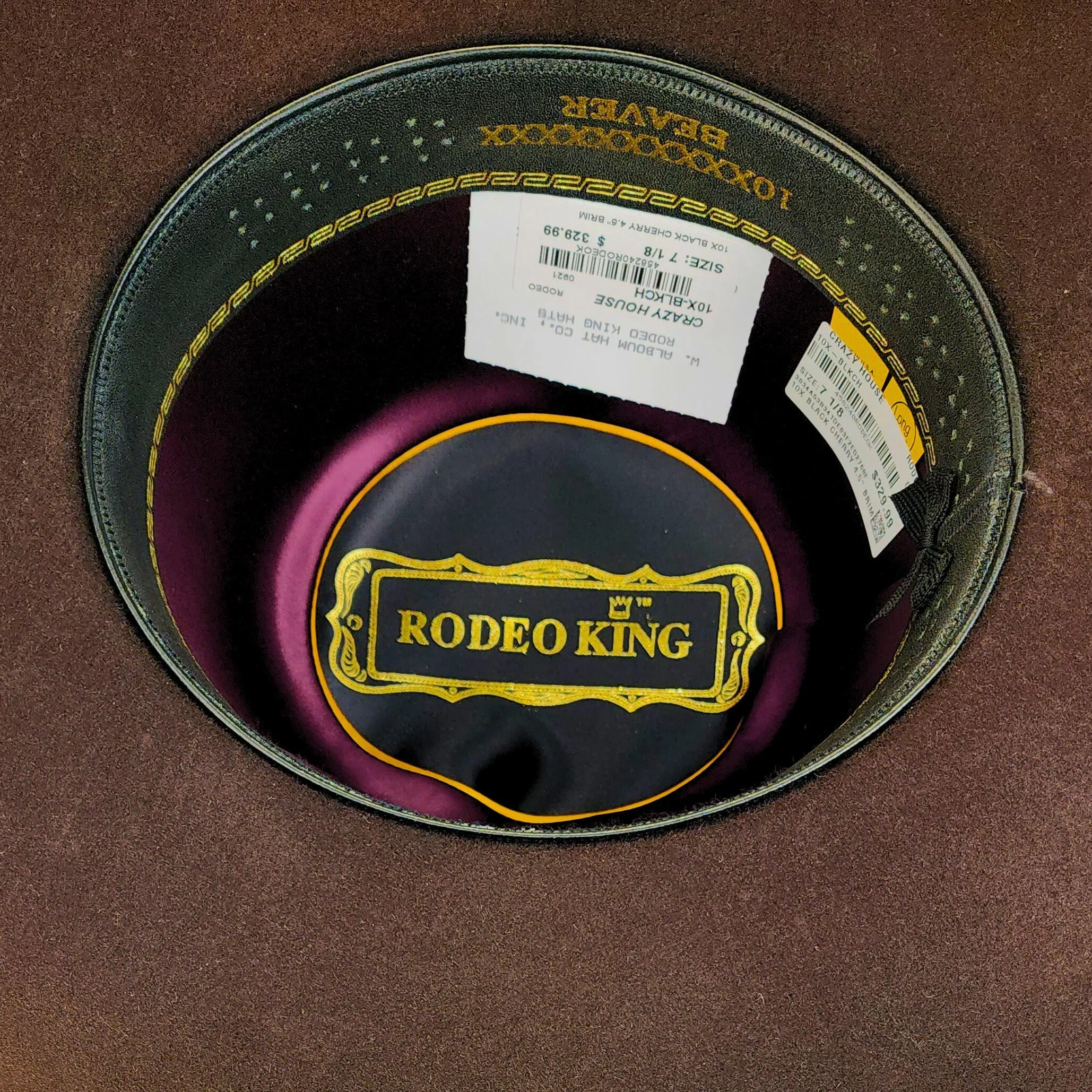 Rodeo King 10X Black Cherry