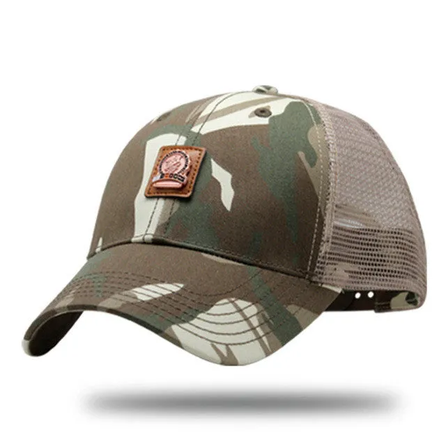 Summer Baseball Cap with Mesh BC015