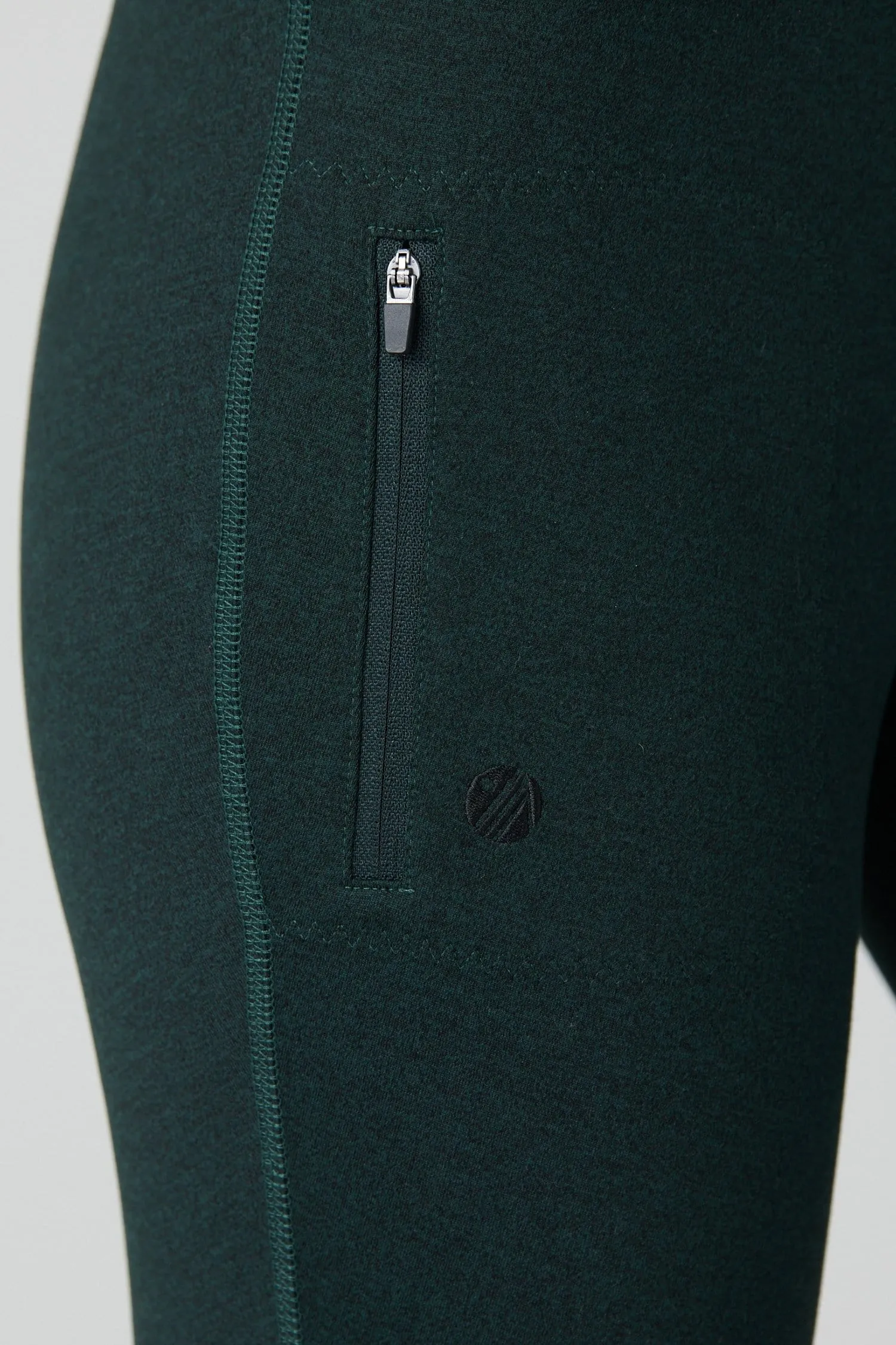 Premium Thermal Outdoor Leggings in Forest Green - Perfect for Cold Weather Adventures