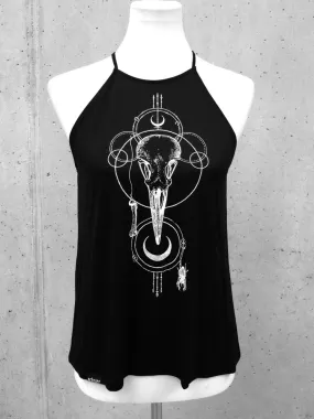 Trägershirt "skedelbird"