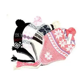 Unisex Peruvian Winter Hat With Thermal Lining