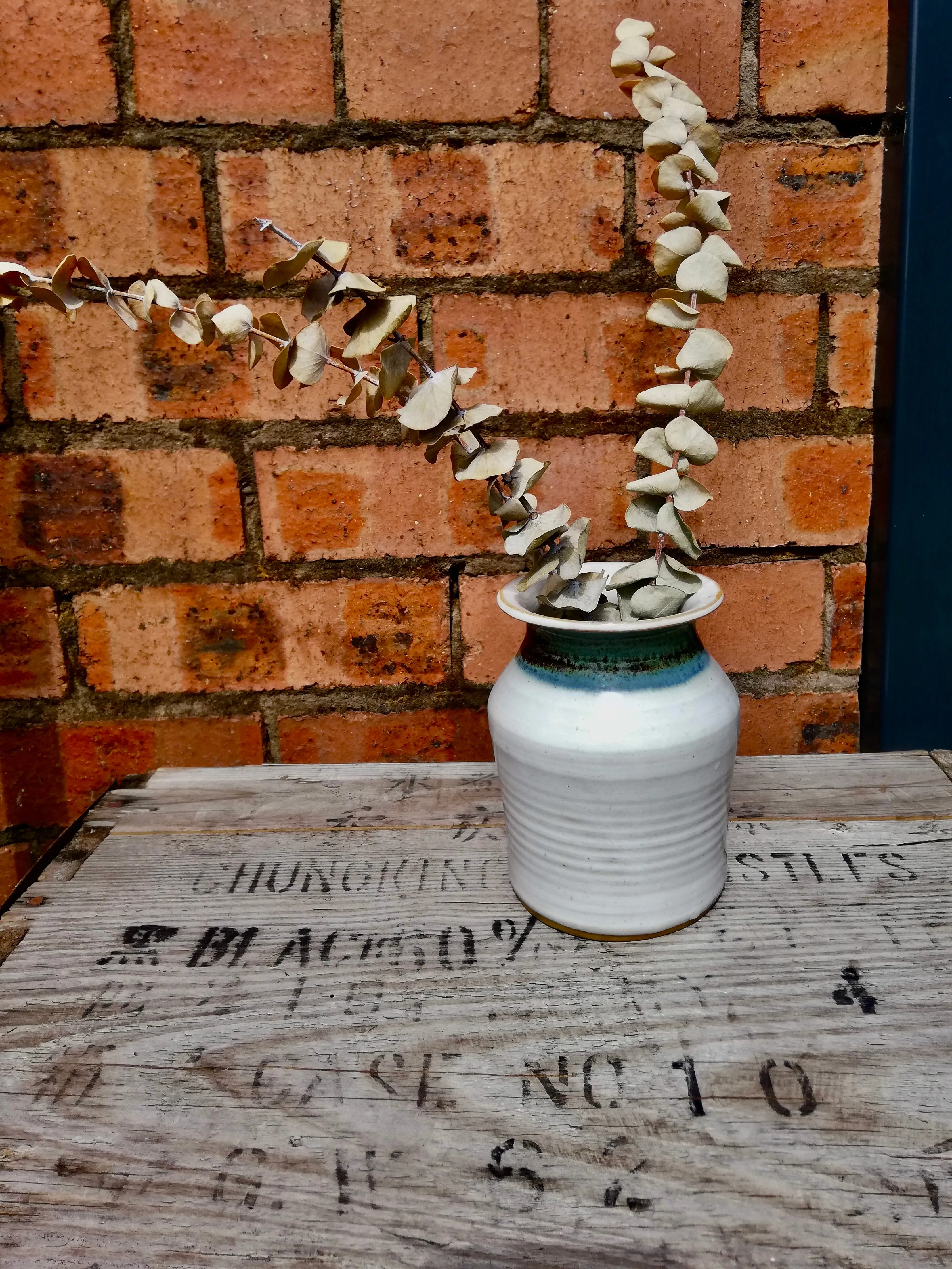 Vintage style rustic  vase